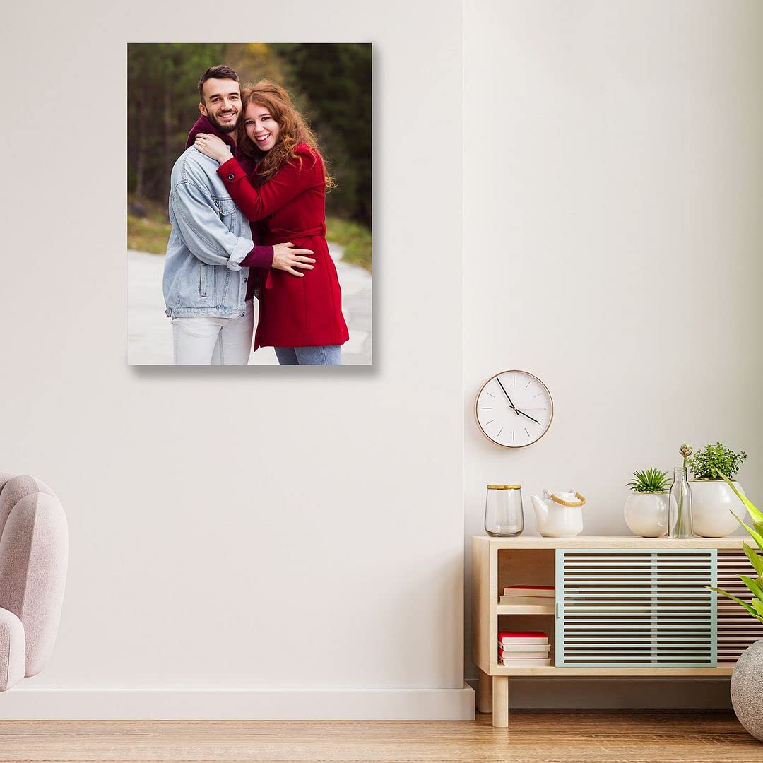Personalized Canvas Wooden Photo Frame