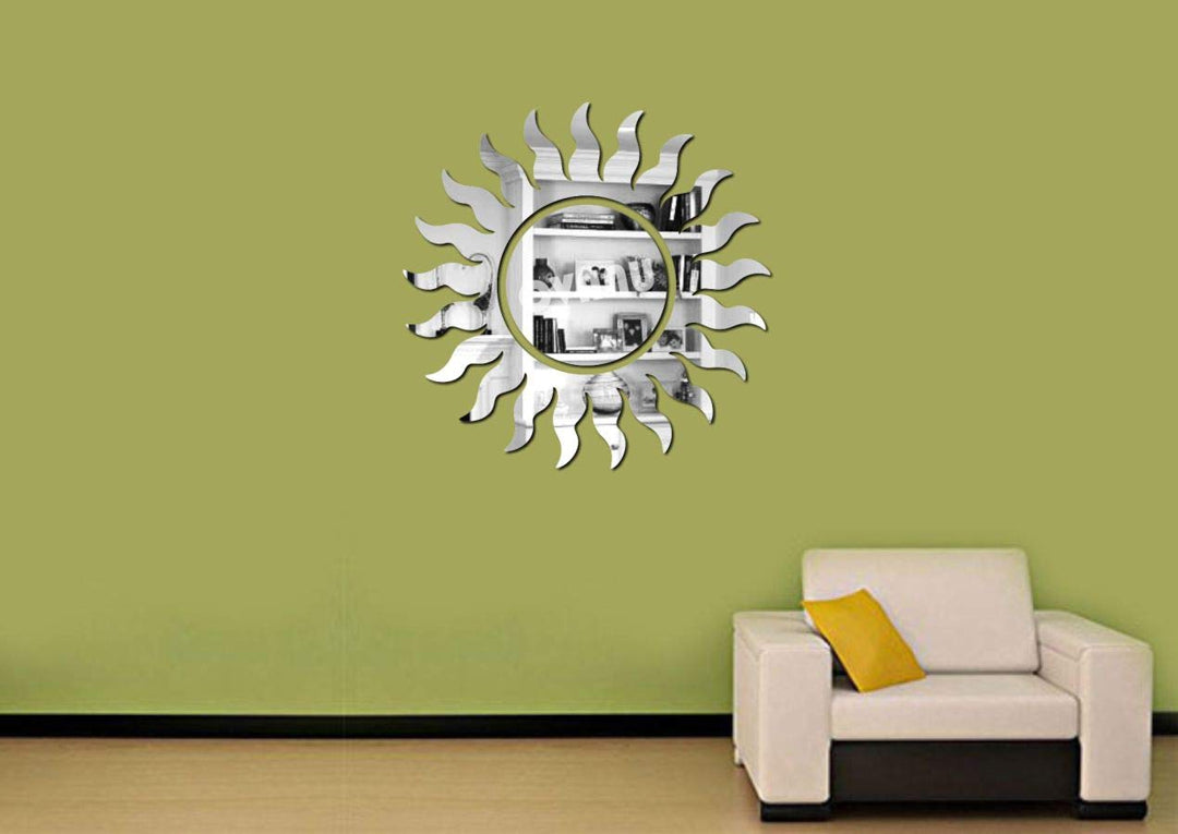 Circle Decorative Acrylic Self-Adhesive Wall Sticker