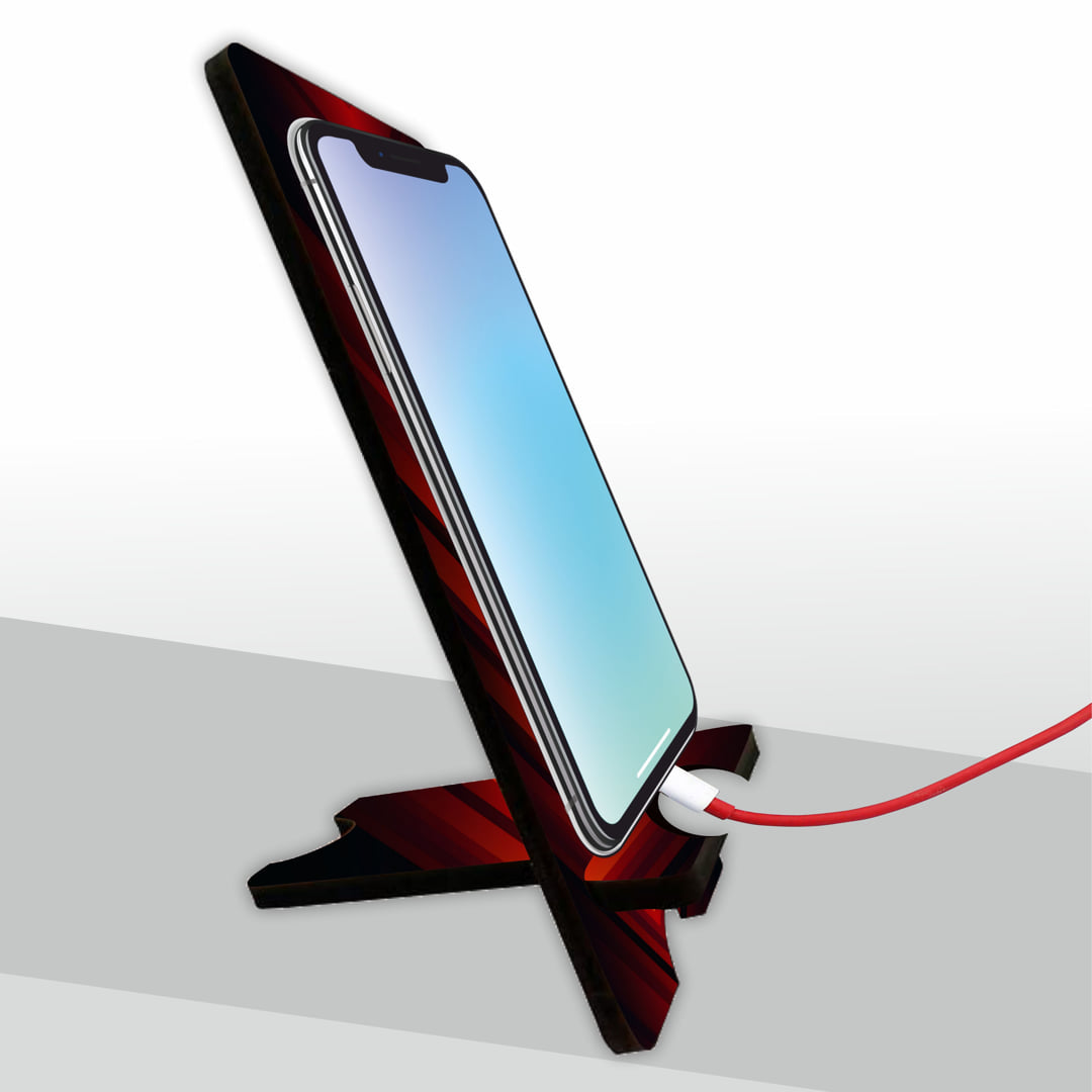 Wooden Mobile Stand Holder