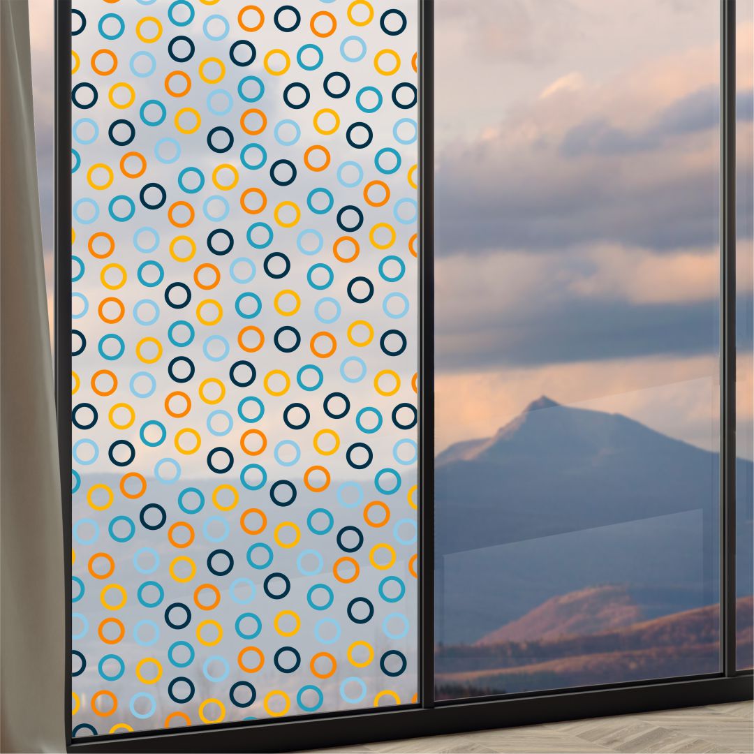 Printed Heat Protected Window Film