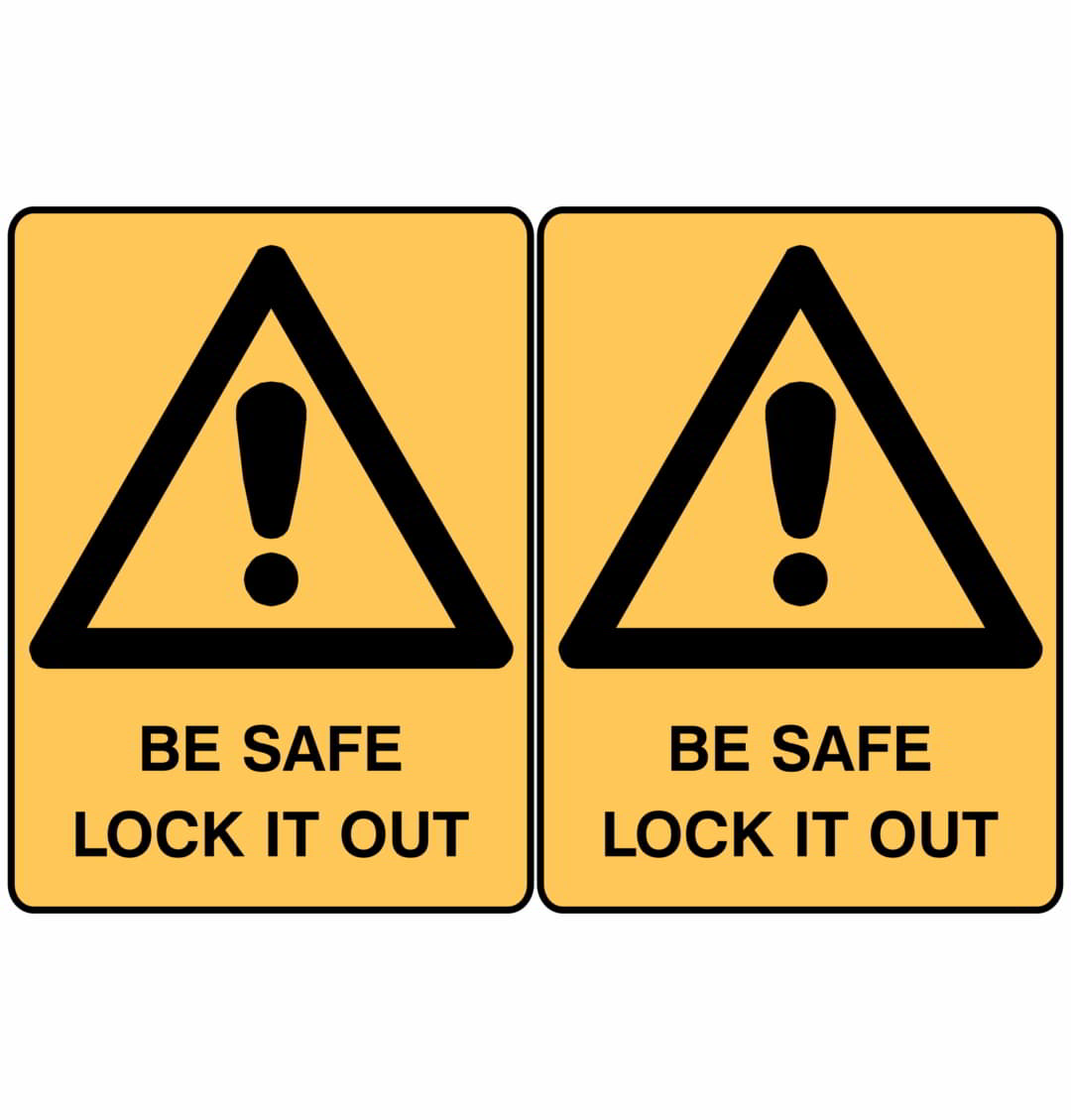 Safety Sign Sticker Board(2pc)_c64