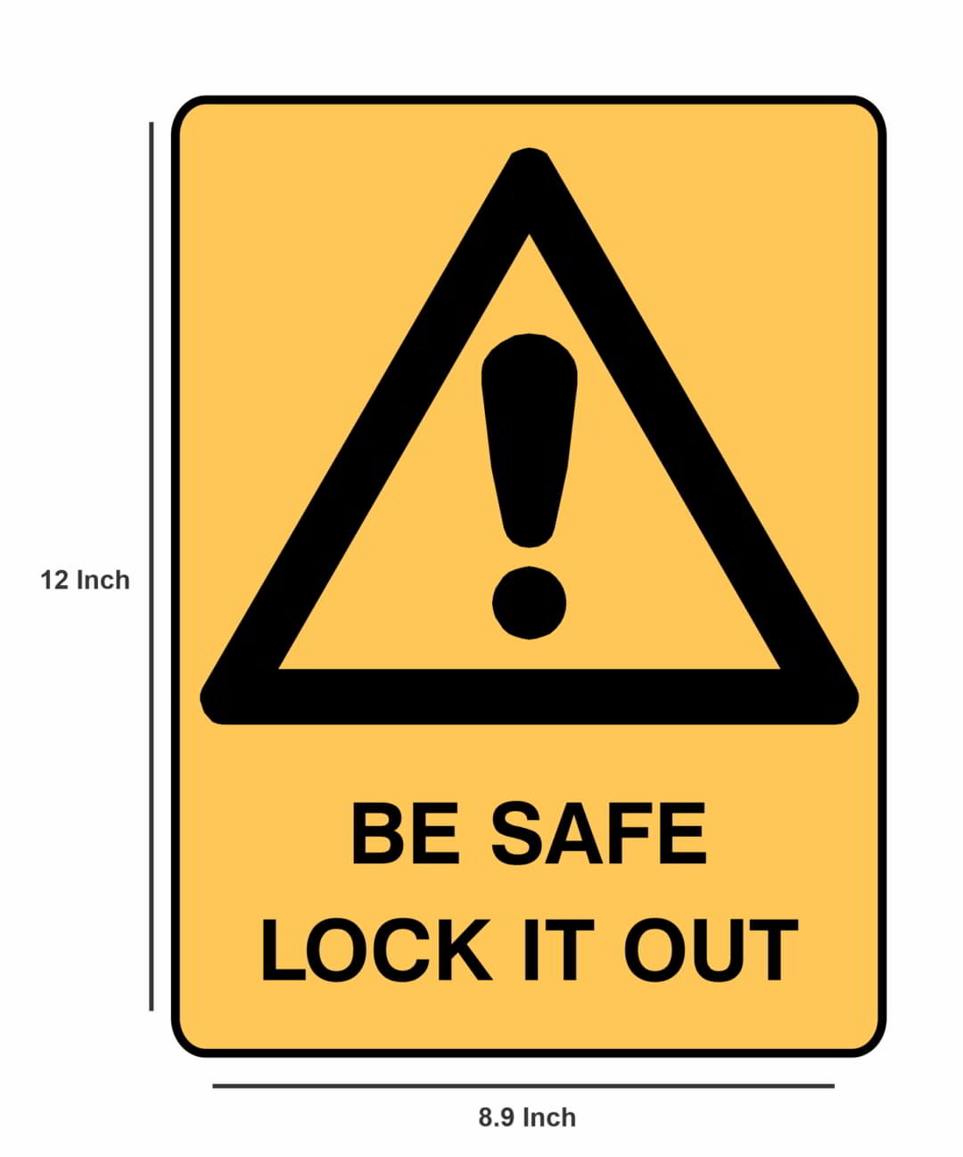 Safety Sign Sticker Board(2pc)_c64