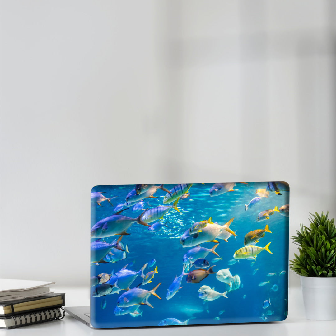 Fish Print Laptop Skin Cover Sticker