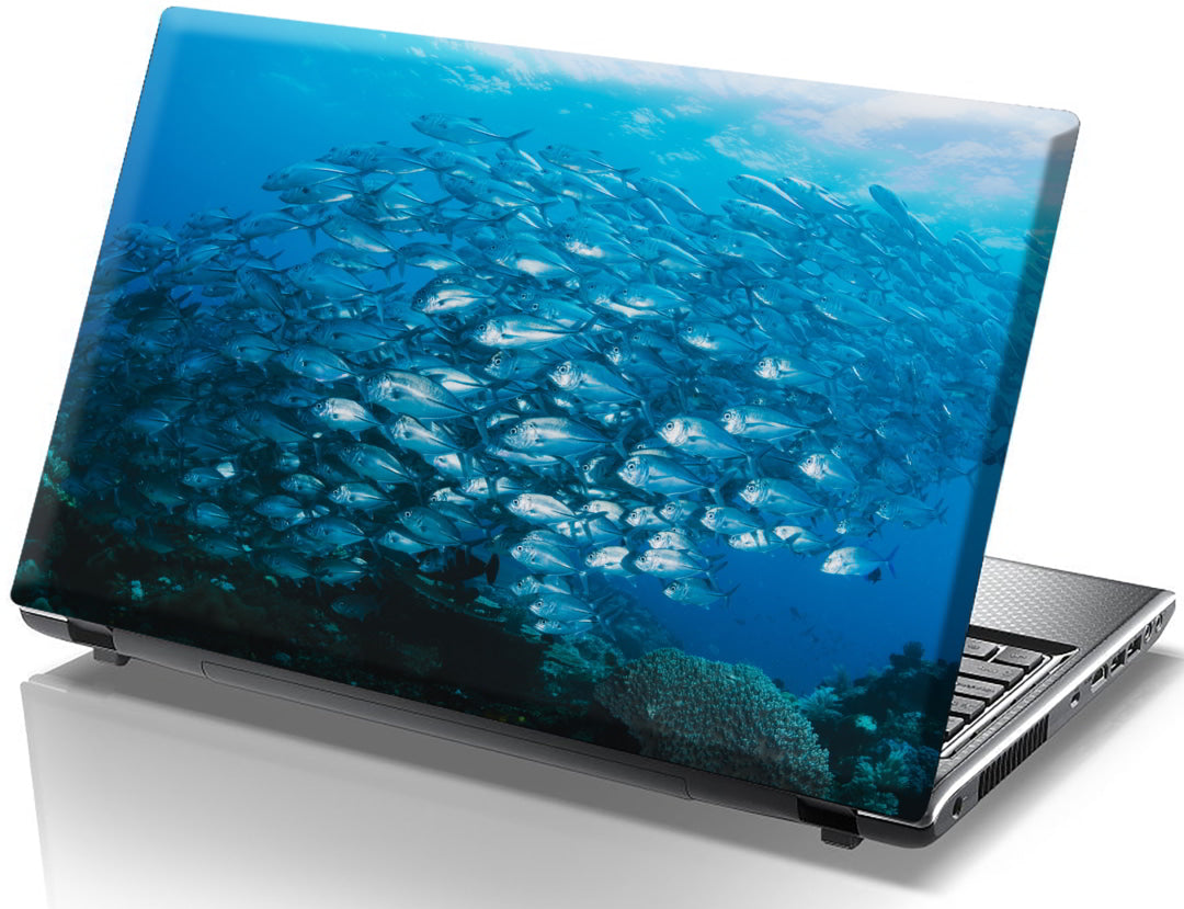 Fish Print Laptop Skin Cover Sticker