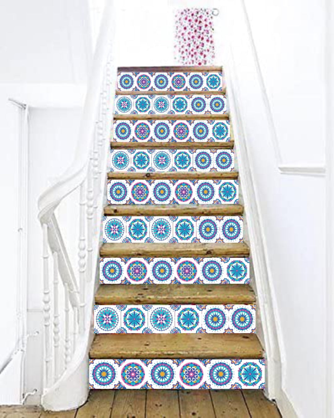 Tiles & Stair Wall Sticker (Pack of 20pc)