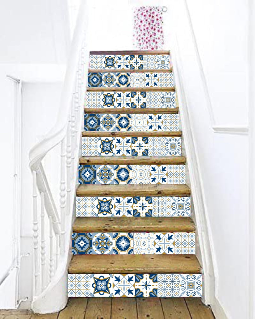 Tiles-Stair Wall Sticker (Set of 20pc)