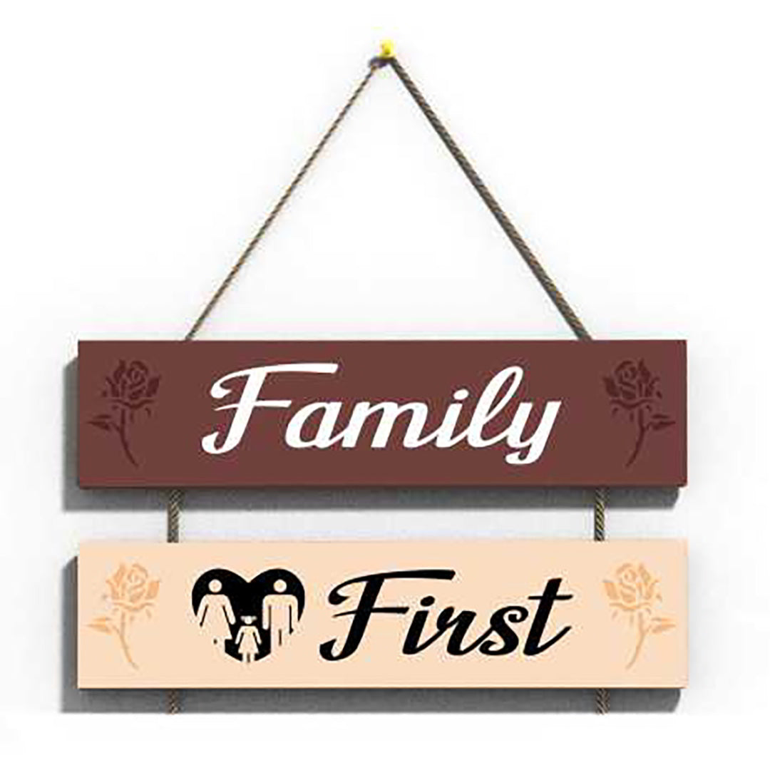 Home & Family Wall Hanging Board