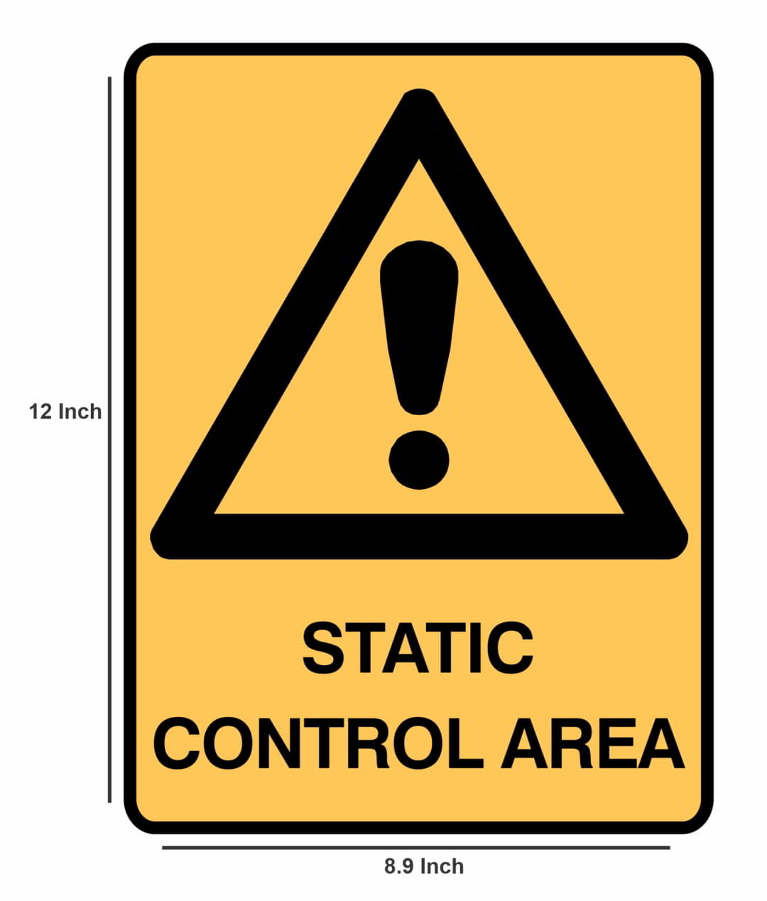 Safety Sign Sticker Board(2pc)_c86