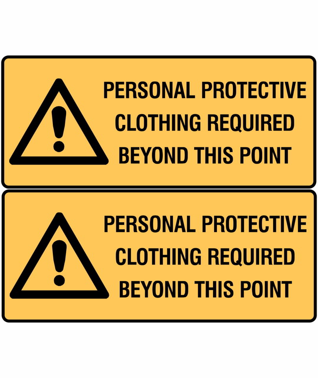 Safety Sign Sticker Board(2pc)_c97