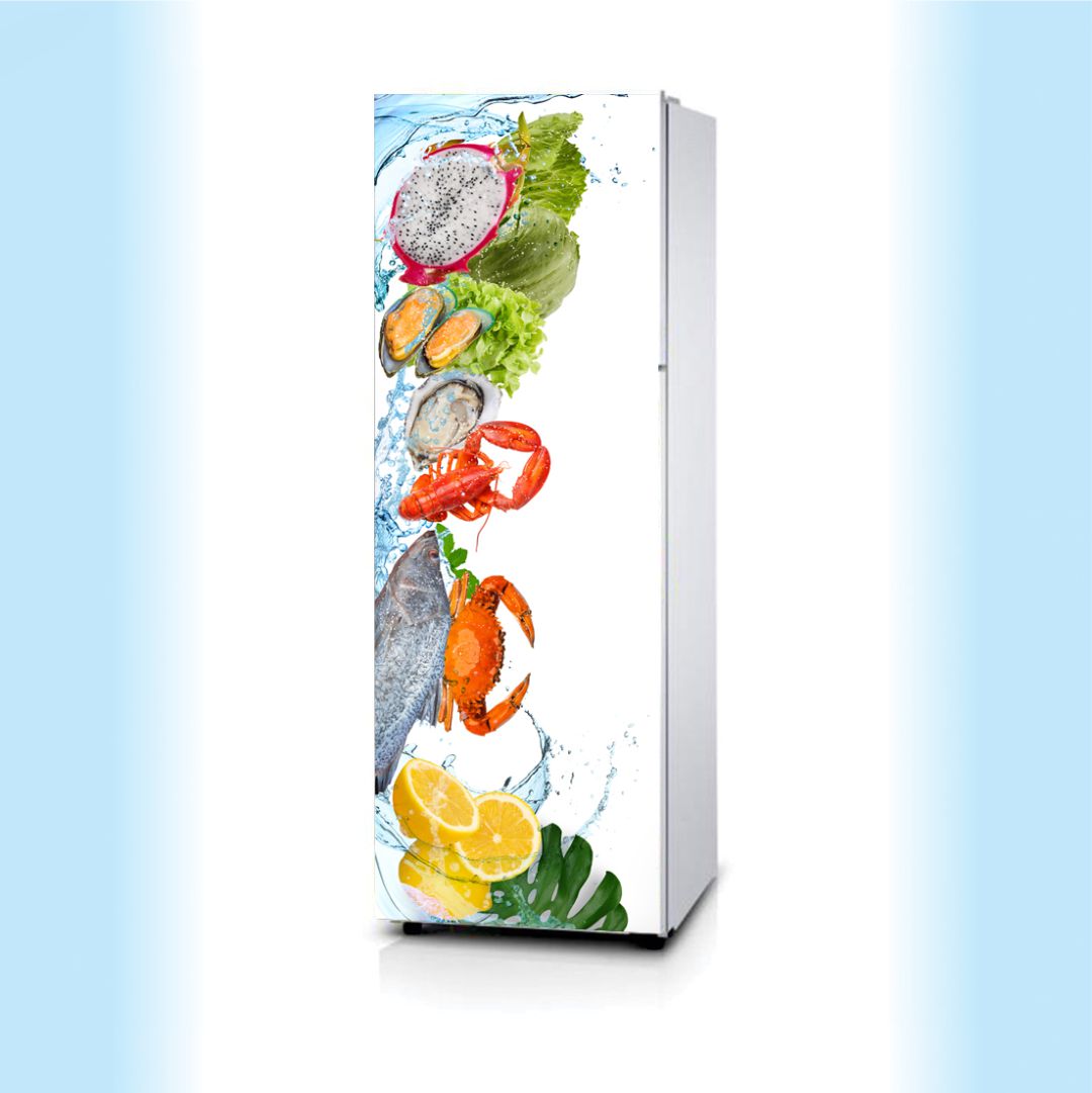 Refrigerator Decorative Door Sticker Vinyl