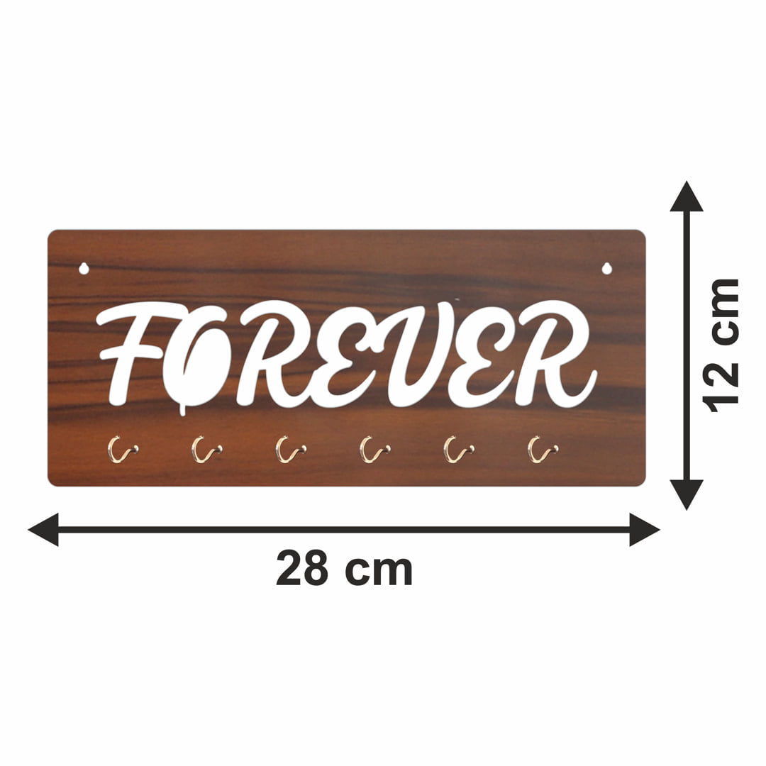 Forever MDF Key Holder with 6 Hook