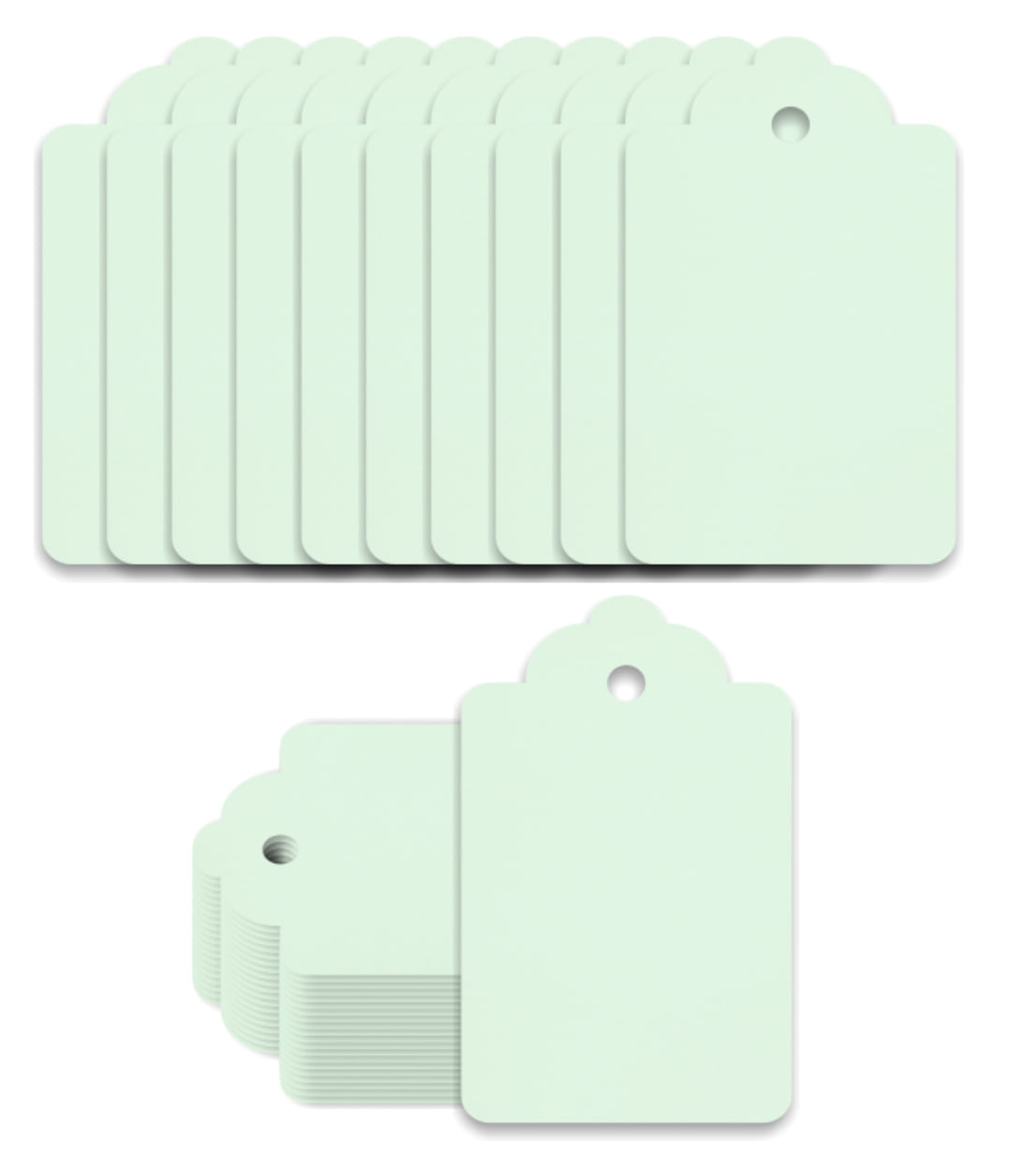 Blank Colorful Tag Label