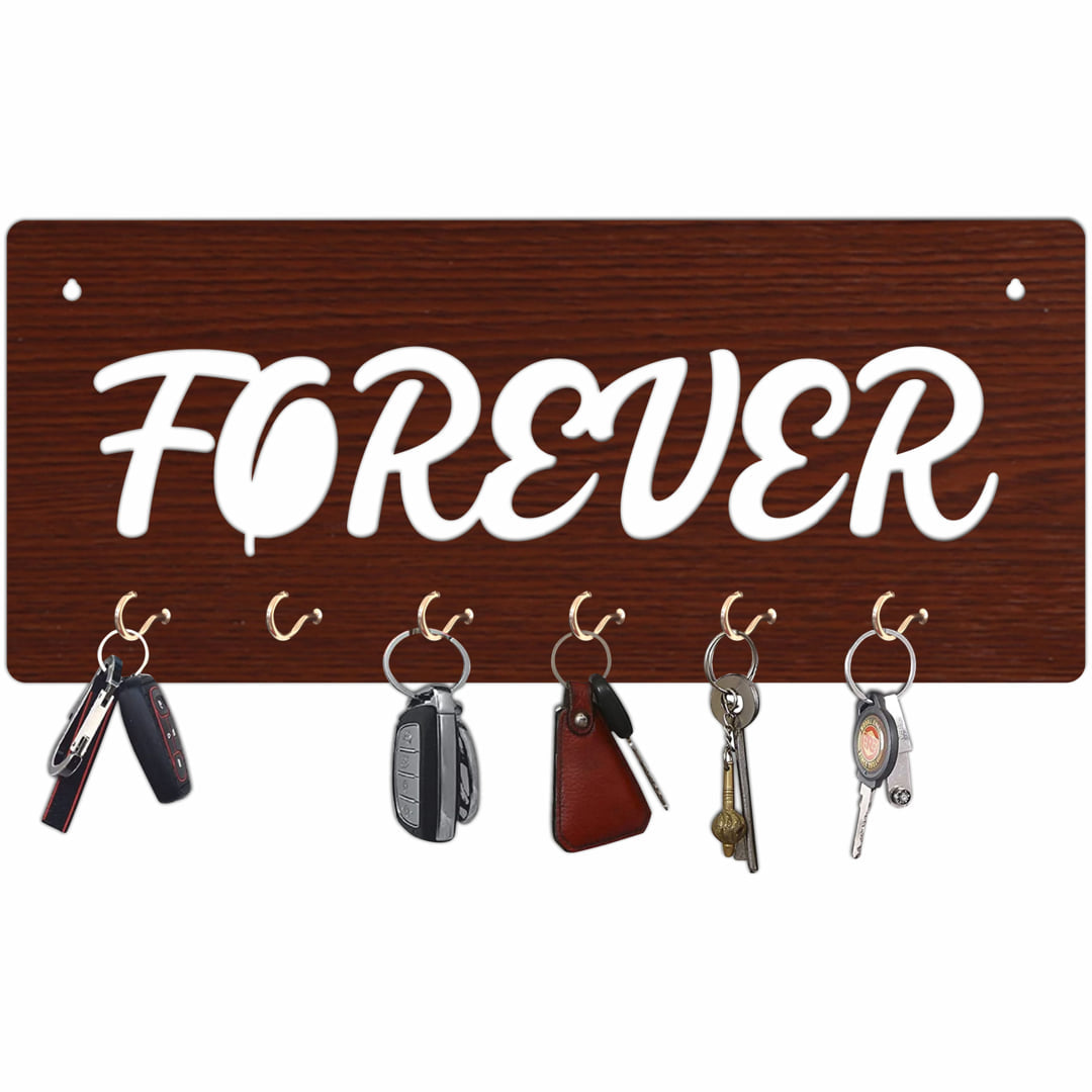 Forever MDF Key Holder with 6 Hook