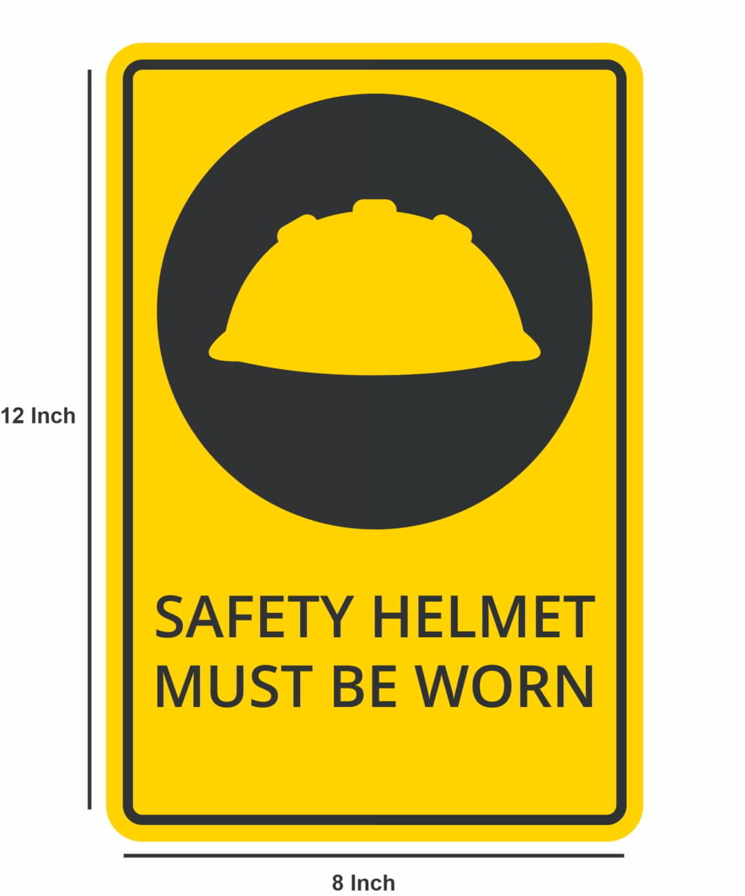 Safety Sign Sticker Vinyl_c22