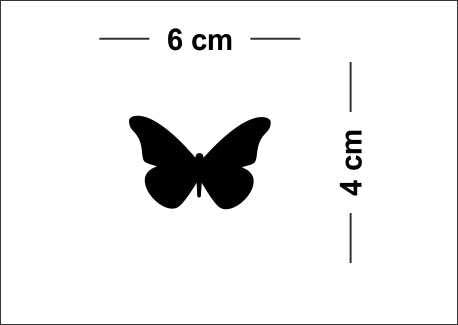 37 Mini Butterfly Decorative Acrylic Self-Adhesive Wall Sticker