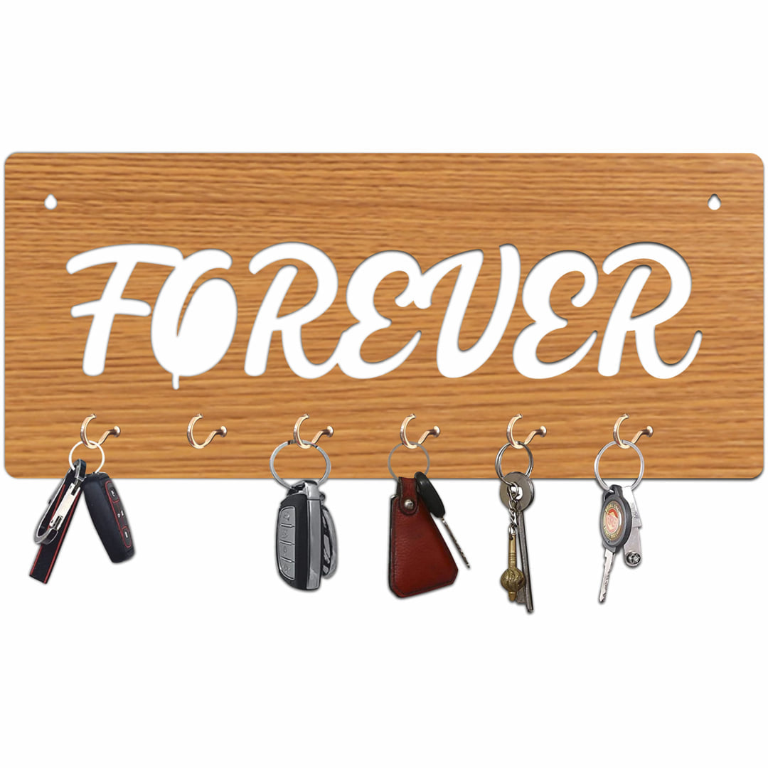 Forever MDF Key Holder with 6 Hook