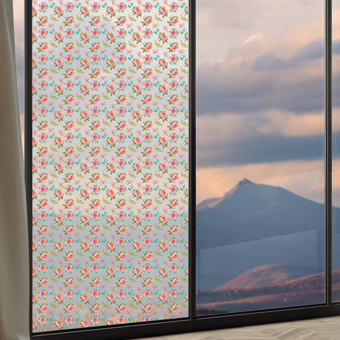 Self-Adhesive Stained Window Film