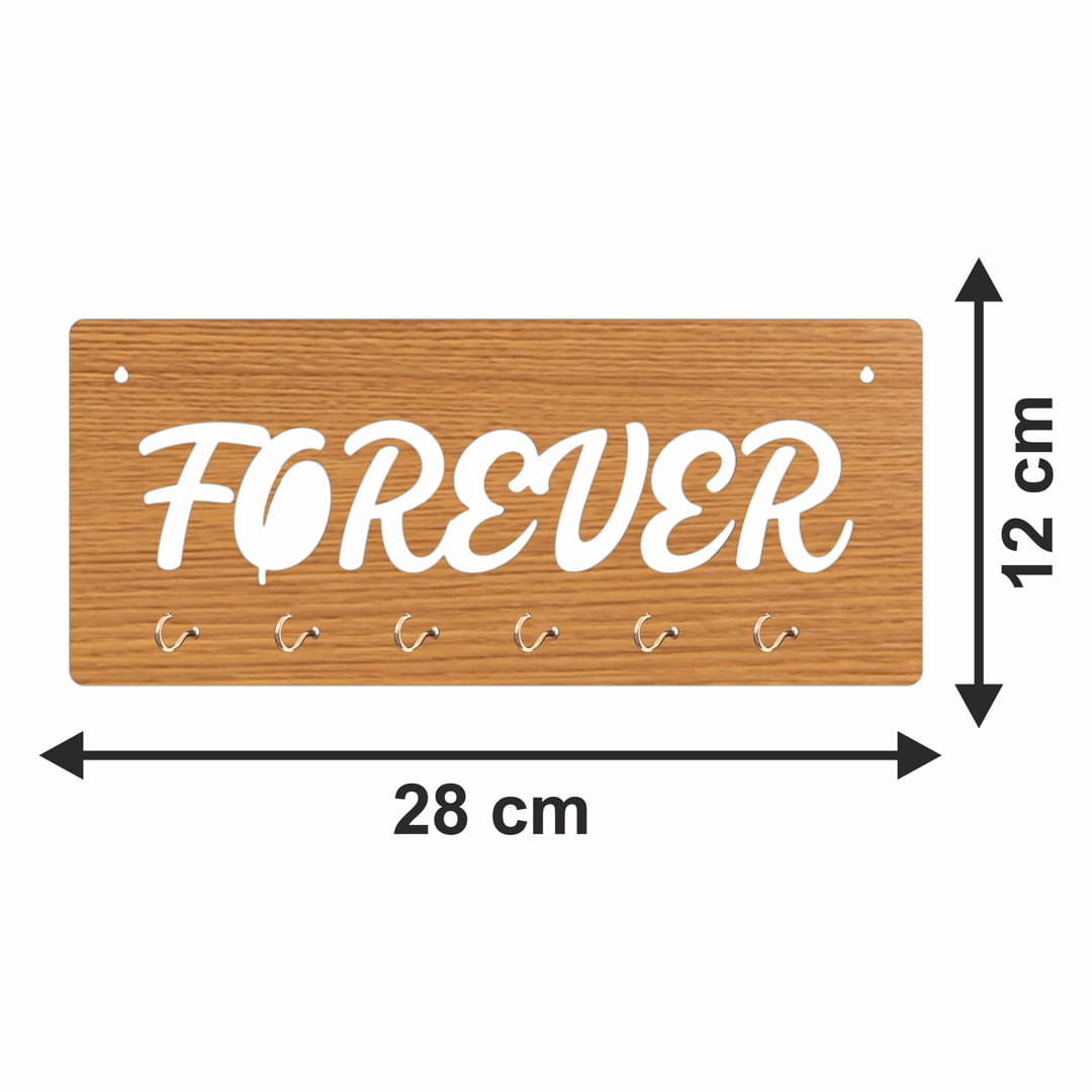 Forever MDF Key Holder with 6 Hook