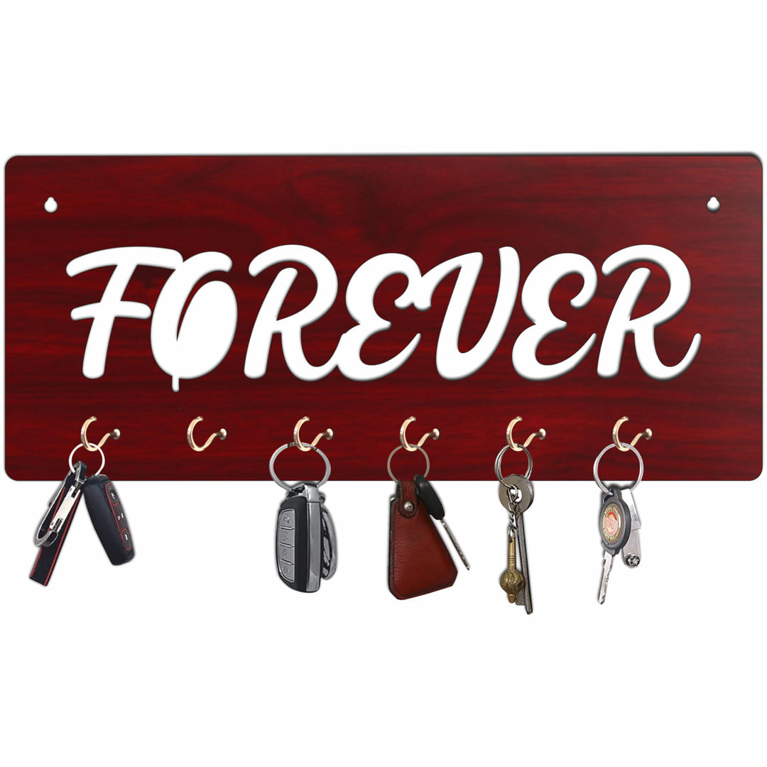 Forever MDF Key Holder with 6 Hook