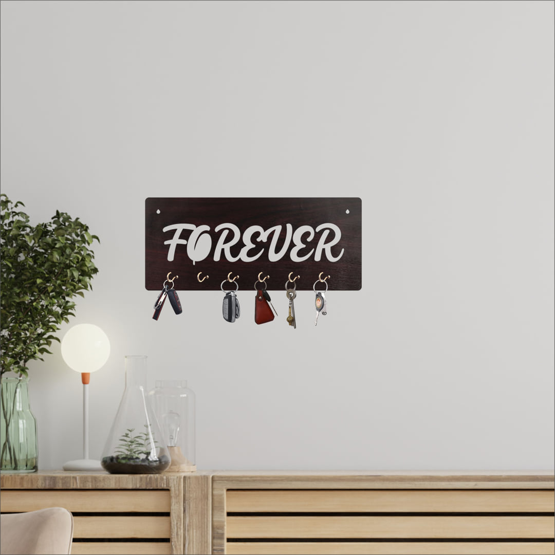 Forever MDF Key Holder with 6 Hook