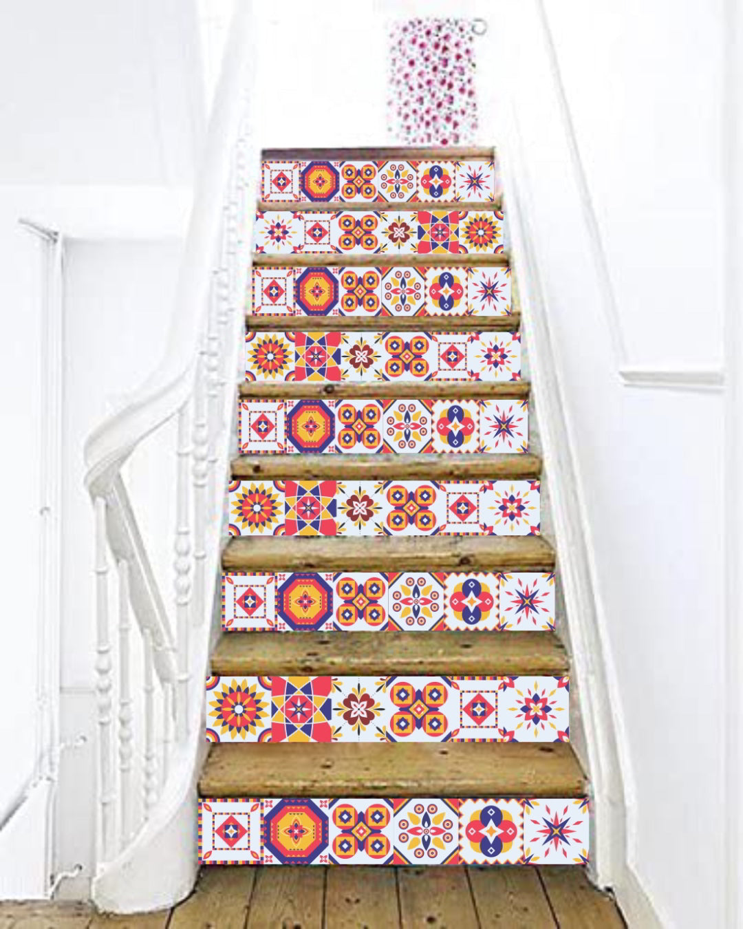 Tiles-Stair-Wall Sticker (20pc)