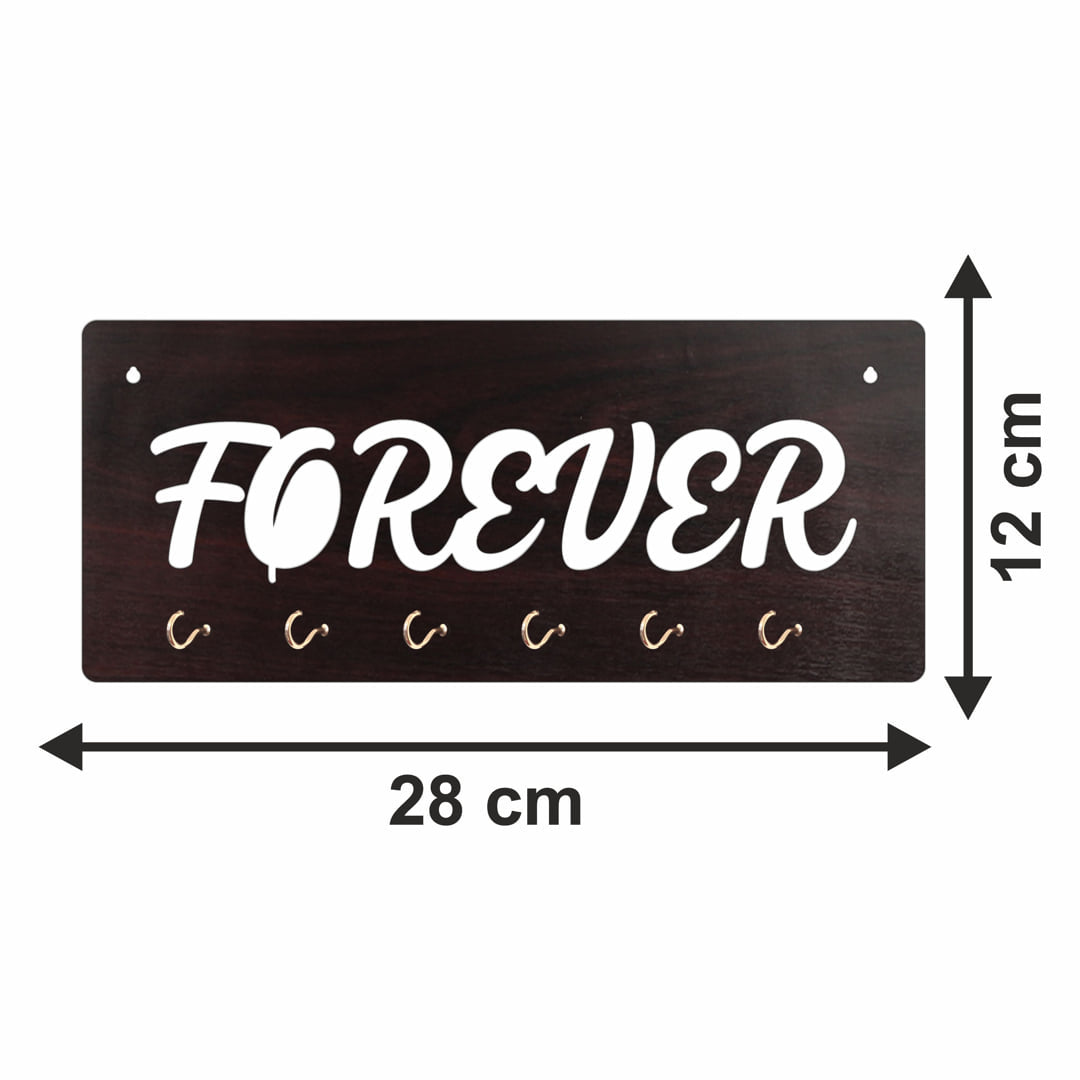 Forever MDF Key Holder with 6 Hook