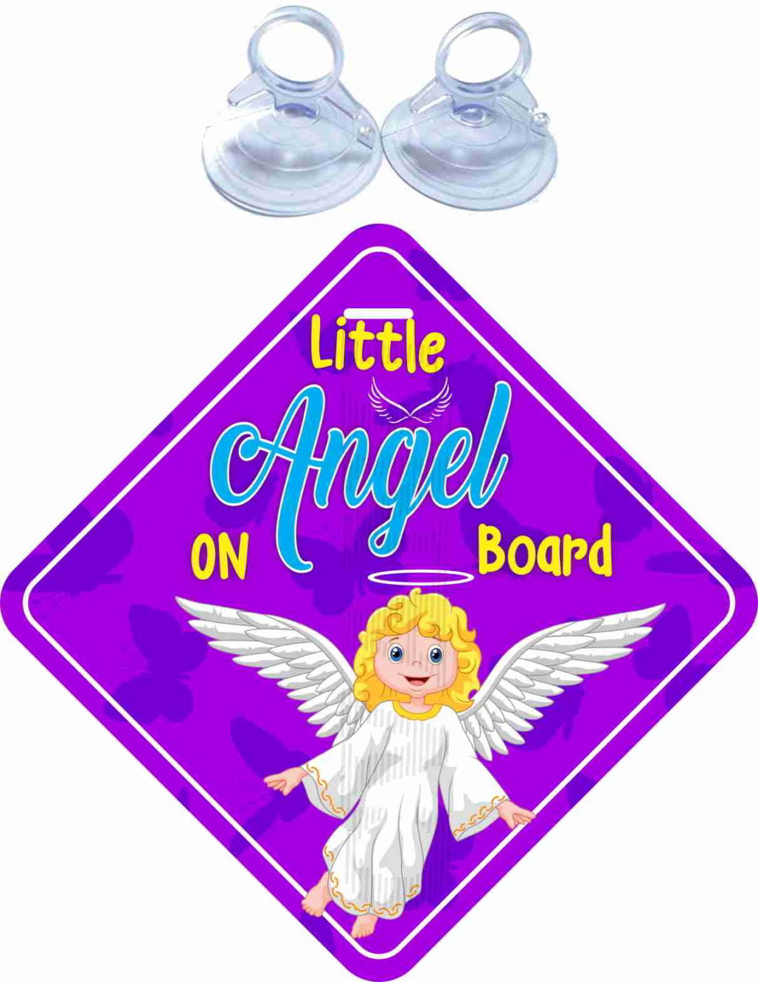 Little Angel on Board Safety Sticker