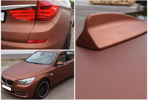 Brown Matte Chrome Metallic Car Vehicle Wrap