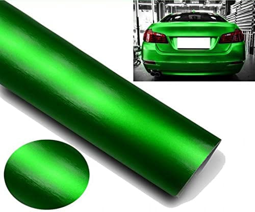 Green Matte Chrome Metallic Car Vehicle Wrap