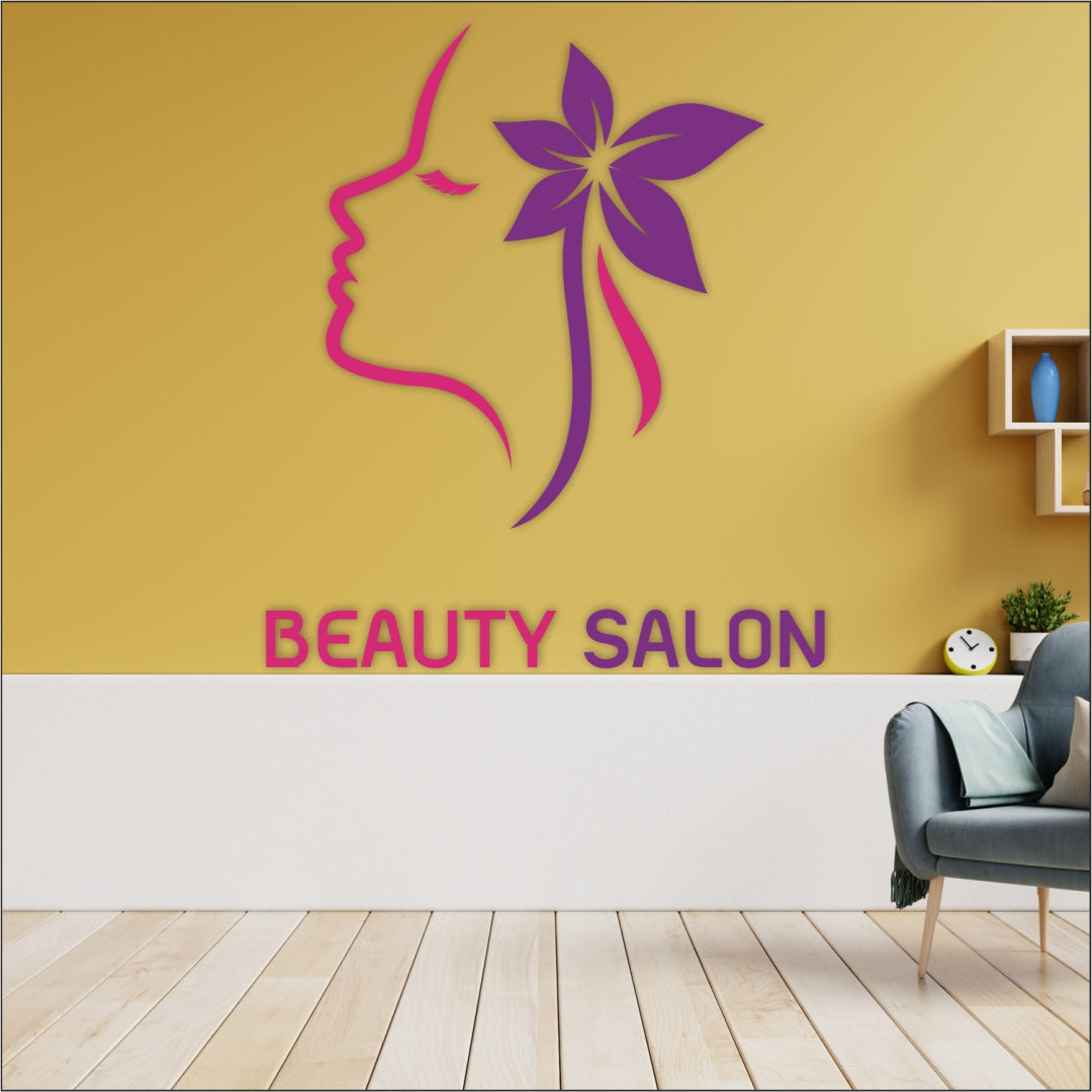 Beauty Hair Salon Wall Sticker
