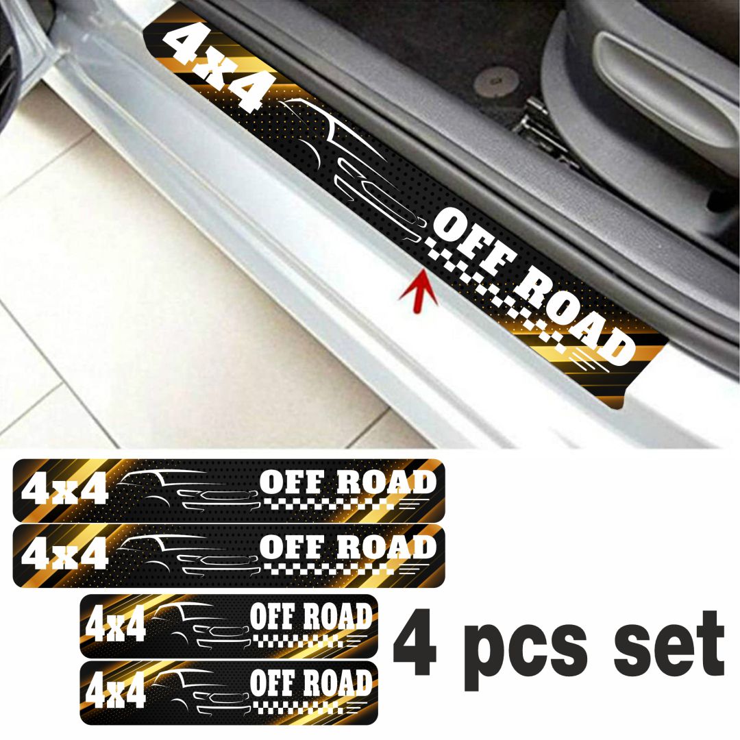 Door Protection Strip Car Sticker(4pc)