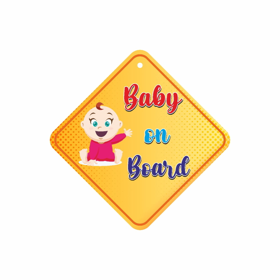 Baby on Board Warning Safey Sticker