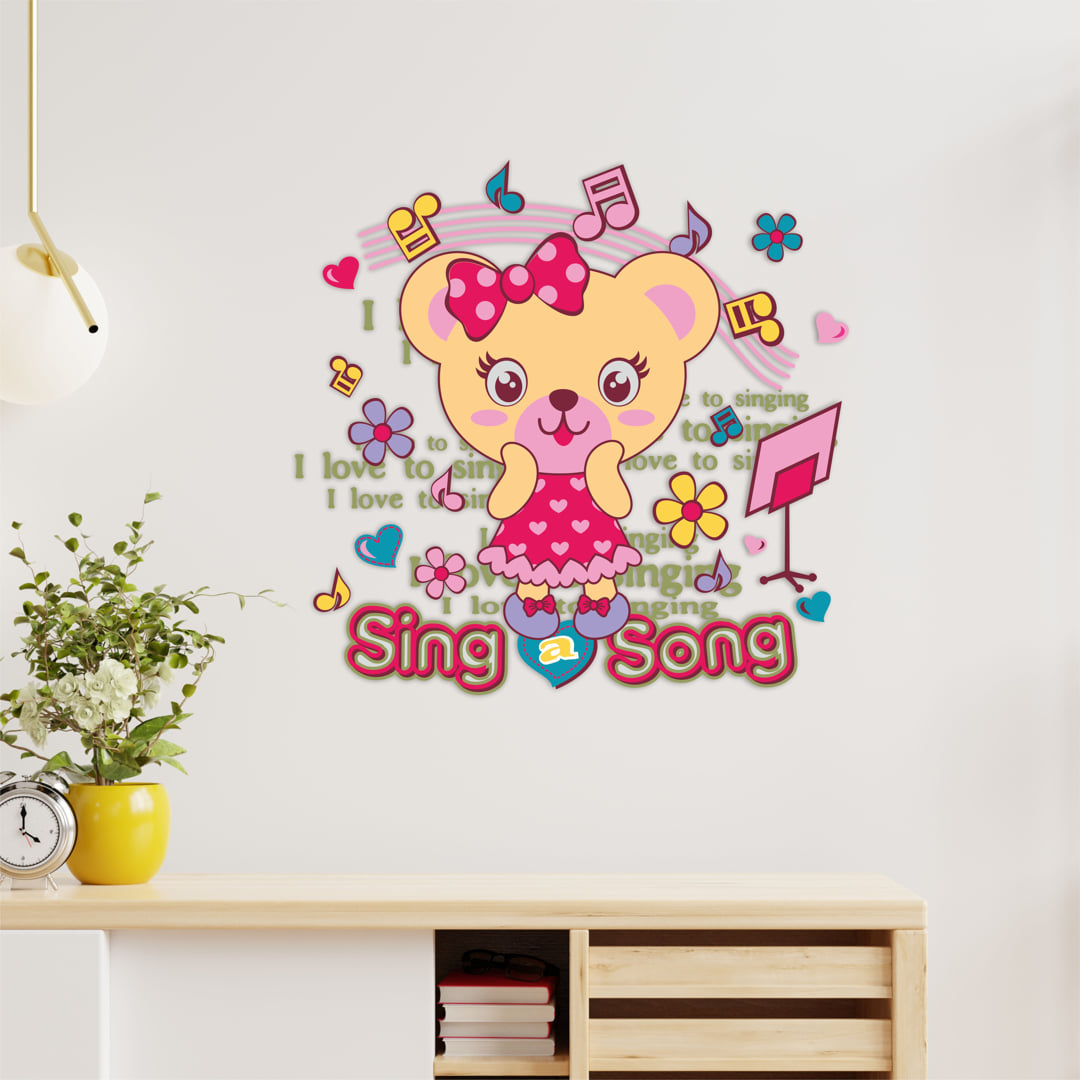 Colorful Transparent Wall Sticker