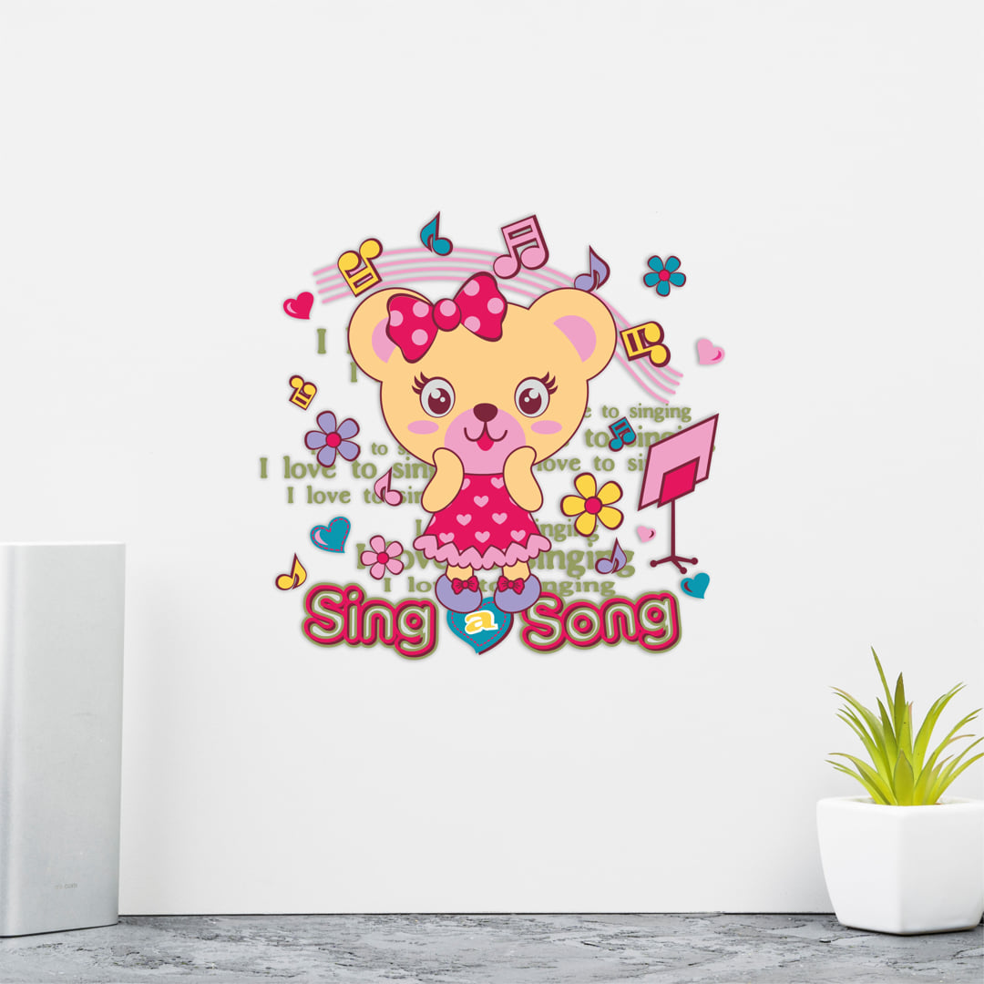 Colorful Transparent Wall Sticker