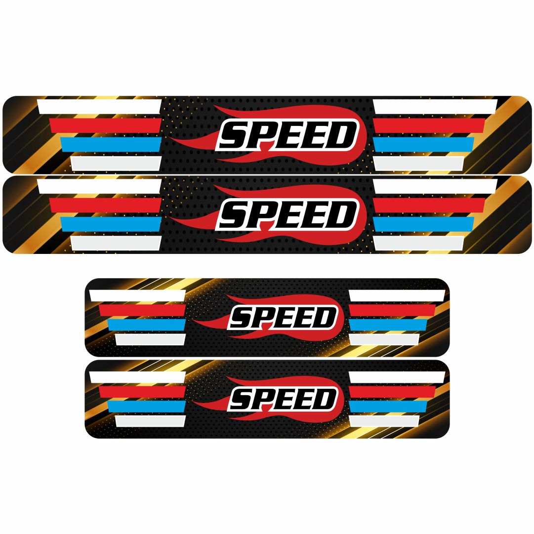 Door Protection Strip Car Sticker(4pc)