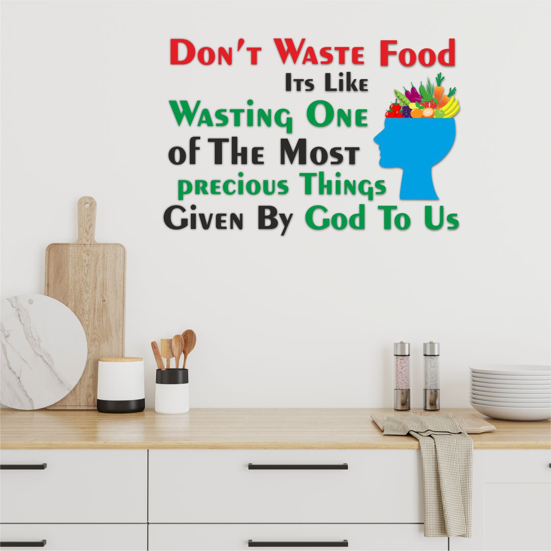 Quotes Kitchen Wall Sticker(1pc)