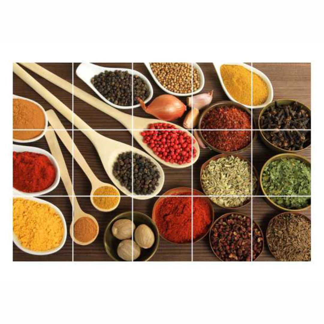 Spices Wall Stickers for Kitchen