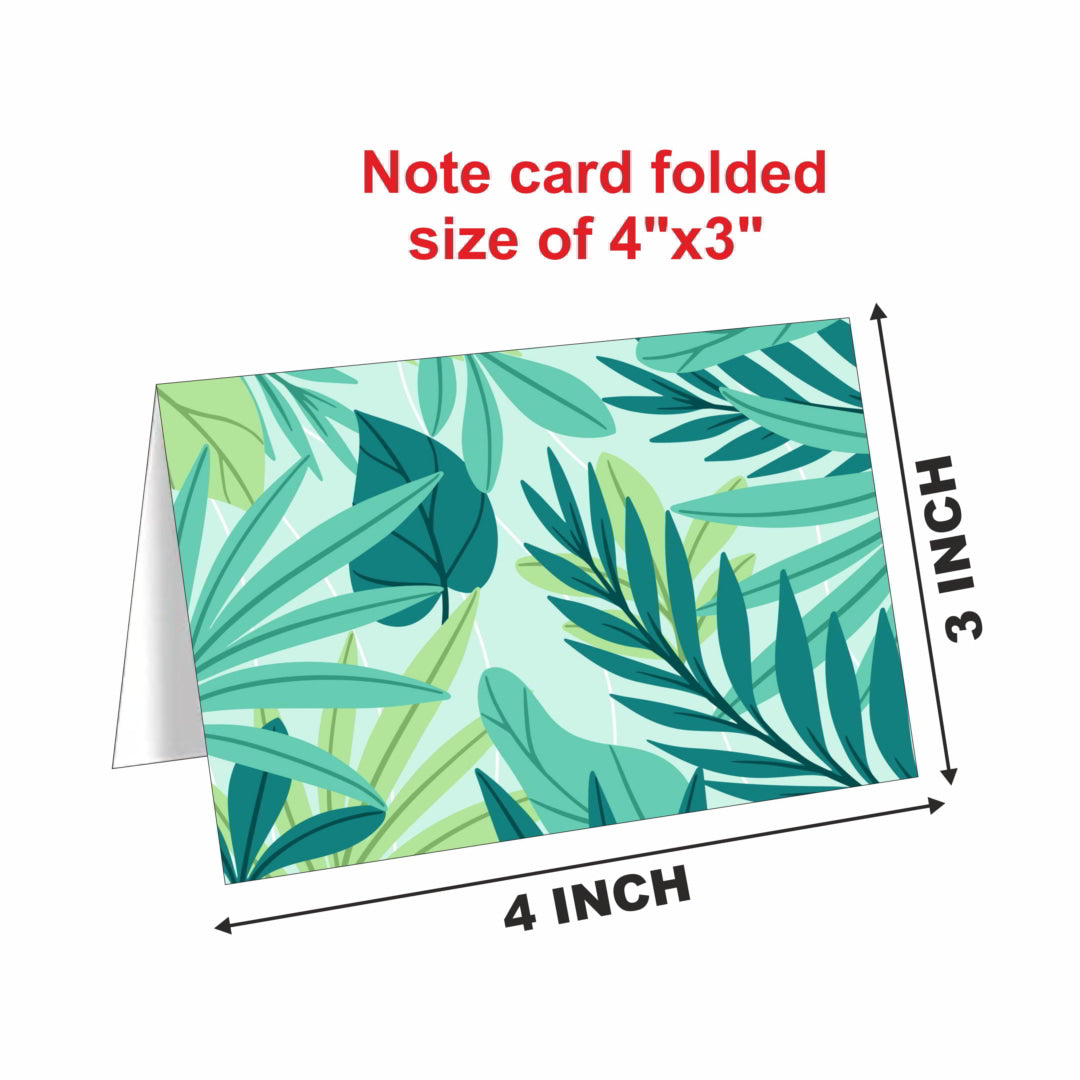 Greeting Card with 4 Color Envelope