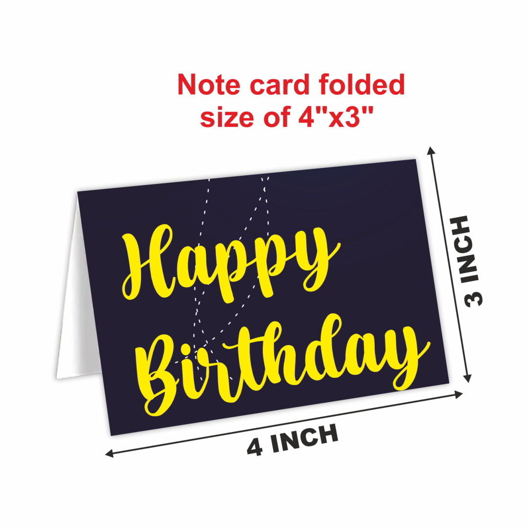 Birthday Wishes Greeting Notecard