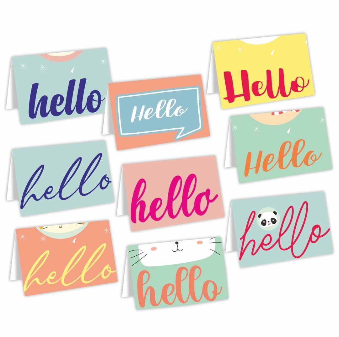 Hello' Greeting Blank Notecard