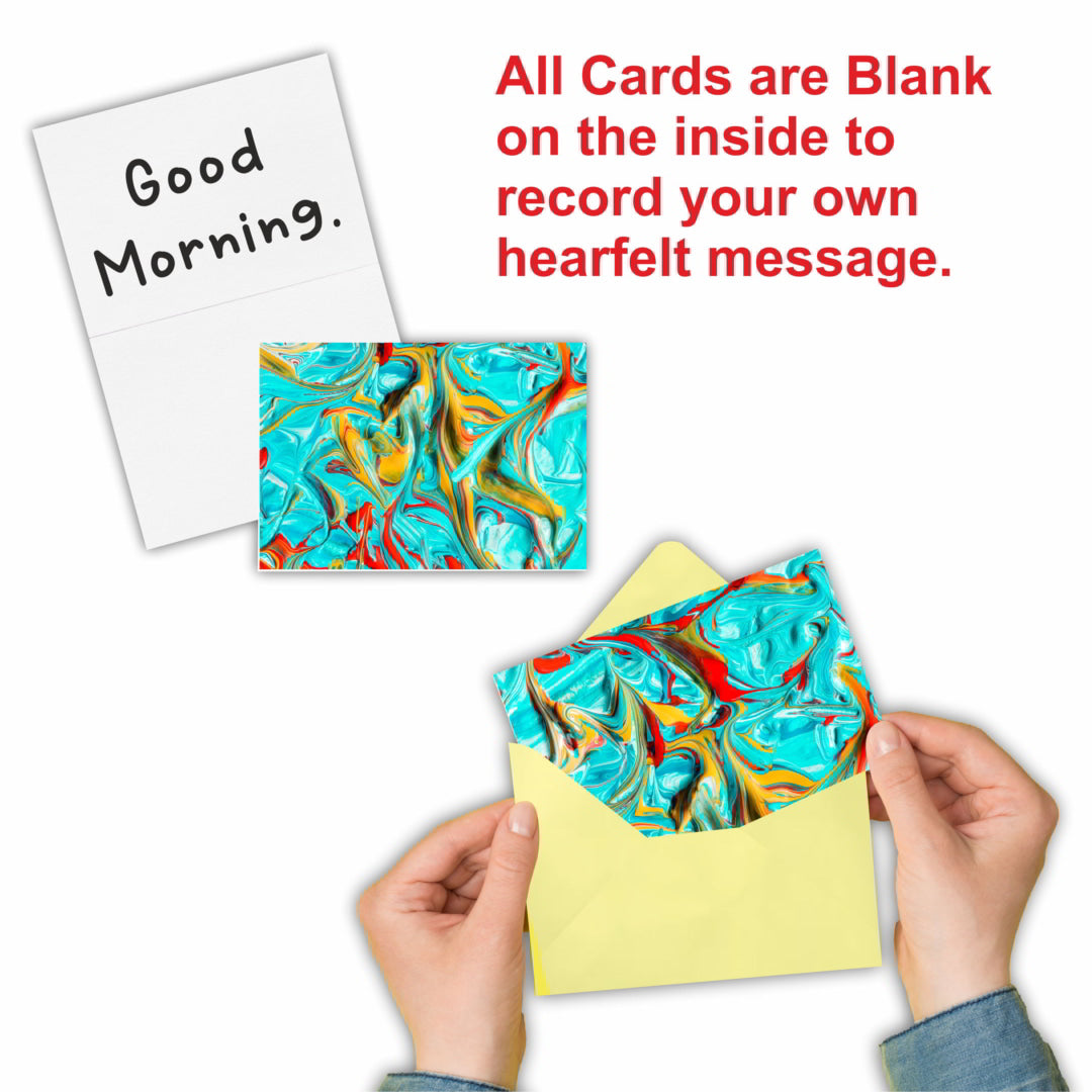 Greeting Cards, Blank Notecard with Envelope