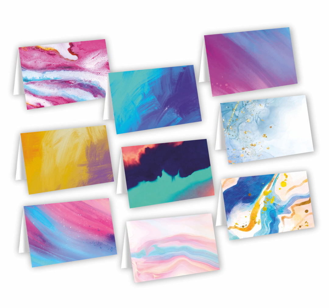 Attractive 9 Design Greeting Notecards