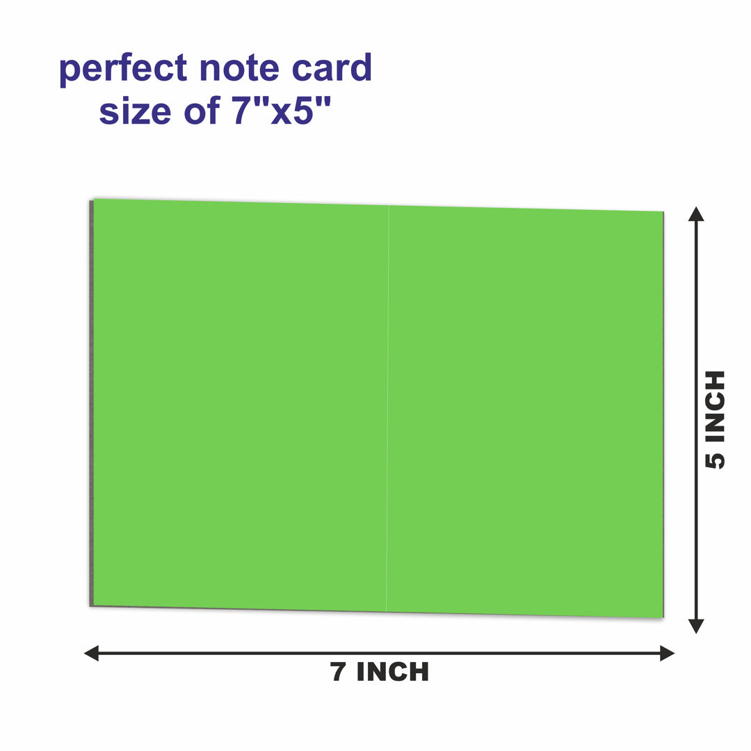 Greeting Card 12 Design, Blank Notecard with Envelope(Grey)