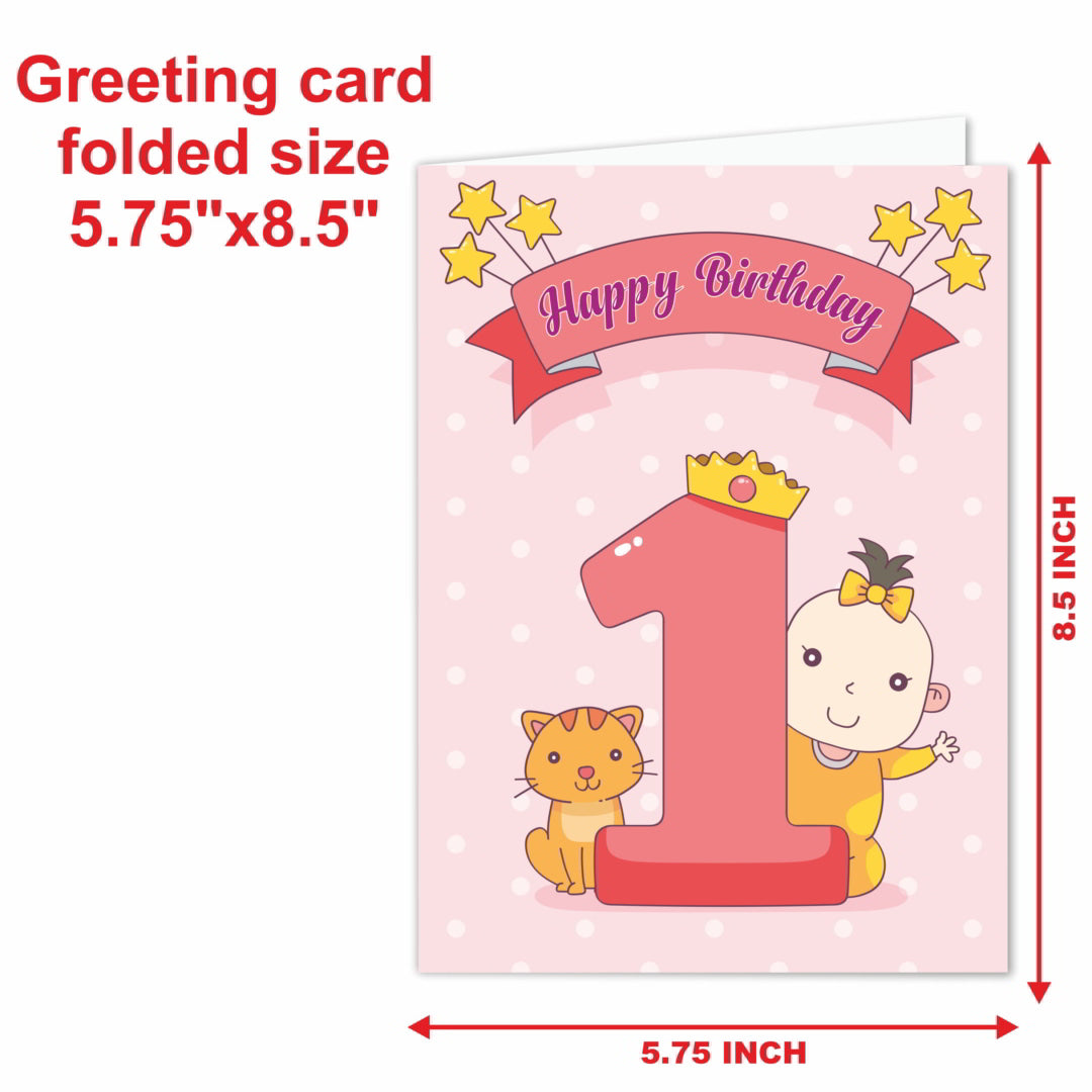 Happy Birthday-1 Greeting Card