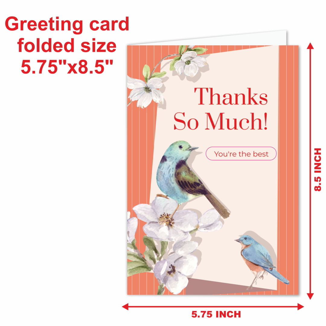Thanks so Much! Greeting Card