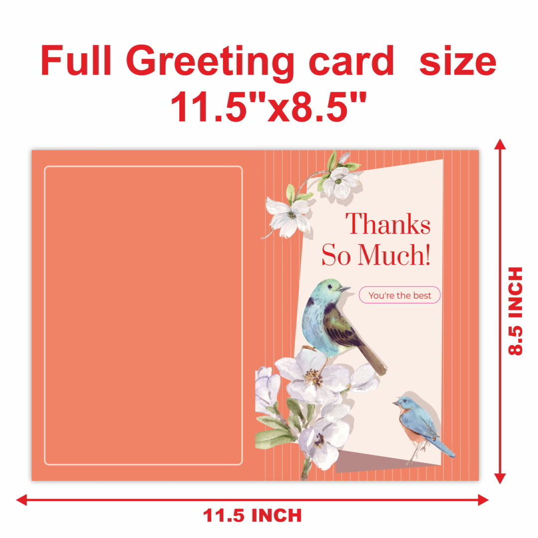 Thanks so Much! Greeting Card