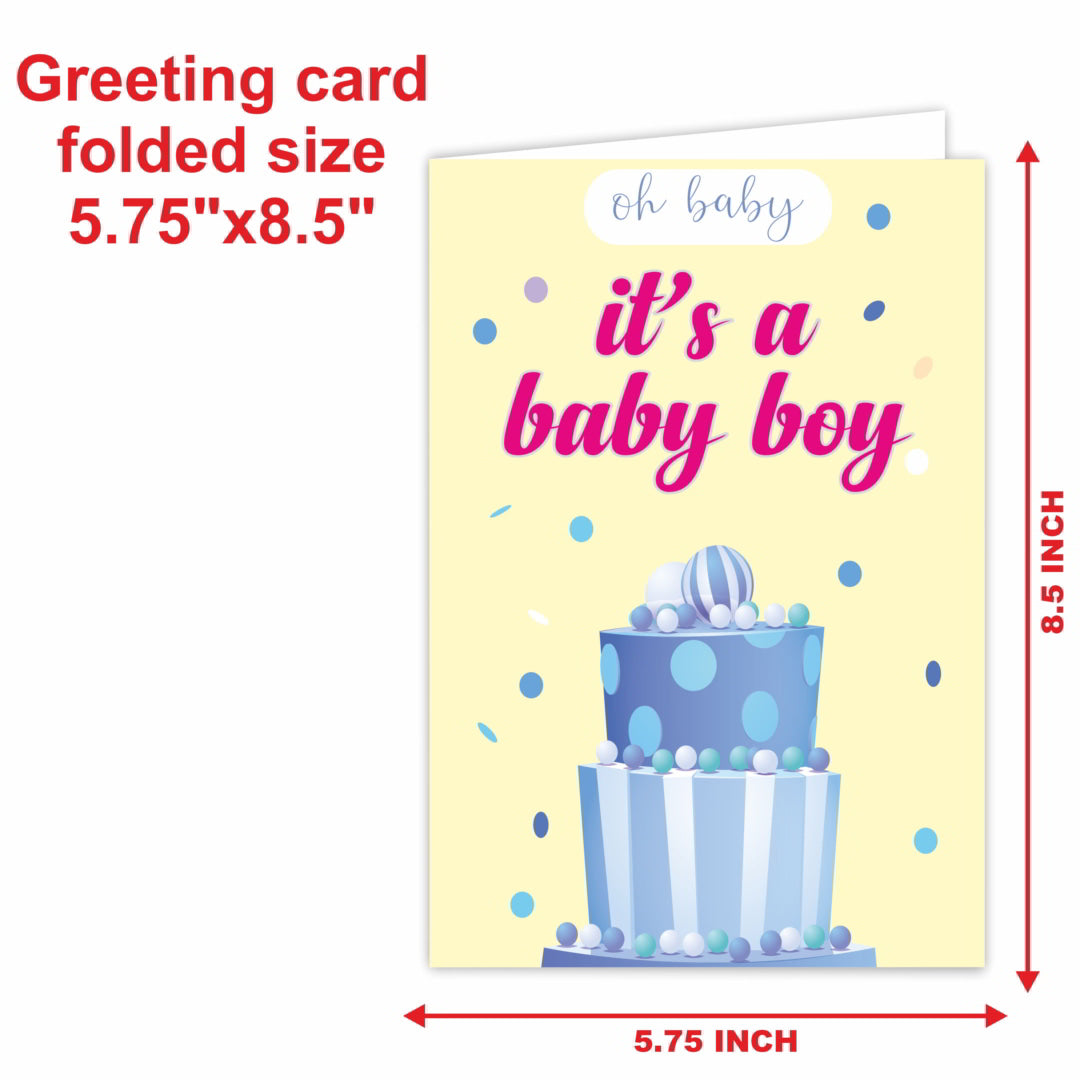 It's a Baby Boy Greeting Card
