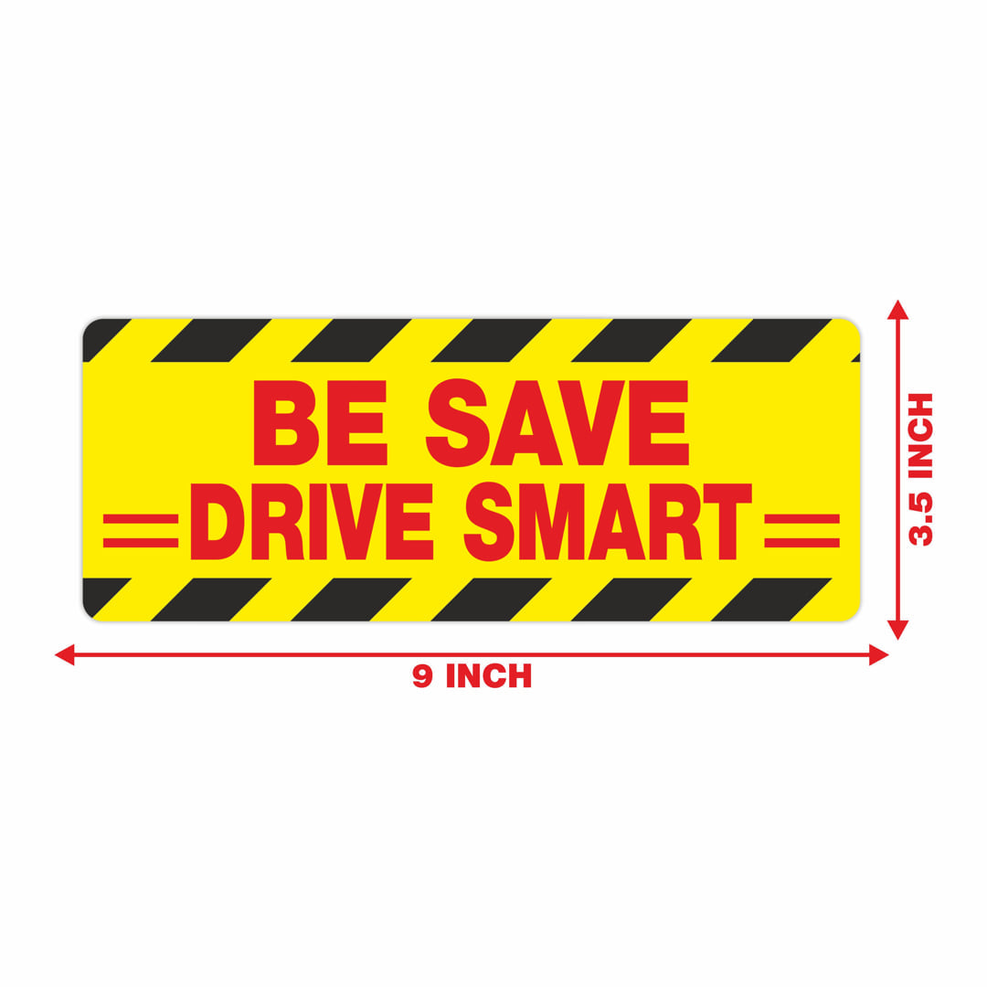 Car Warning Sign Sticker