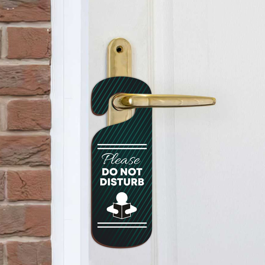 Do Not Disturb MDF Door Sign Hanger