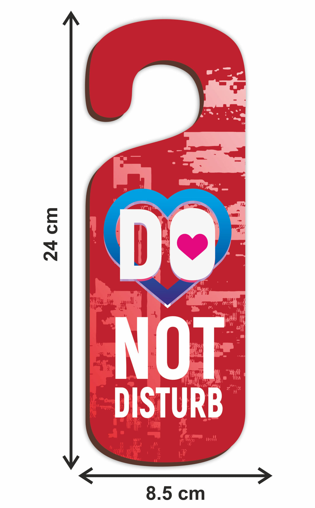 Do Not Disturb MDF Door Sign Hanger